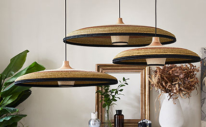 Φωτιστικά από φυσικά υλικά Φωτιστικά από φυσικά υλικά